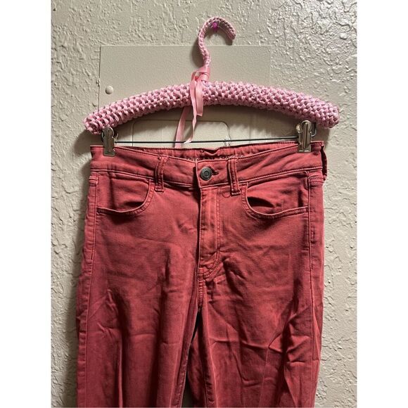 American Eagle Next Level Stretch Hi-Rise Jeggings Woman’s Size 8 Regular -Flaws - Picture 4 of 15